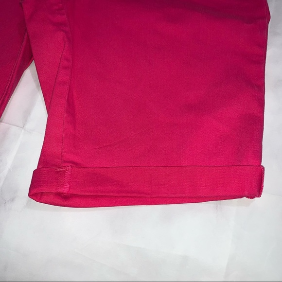 NWT NYDJ | Stretch Denim Bermuda Shorts - Picture 6 of 6